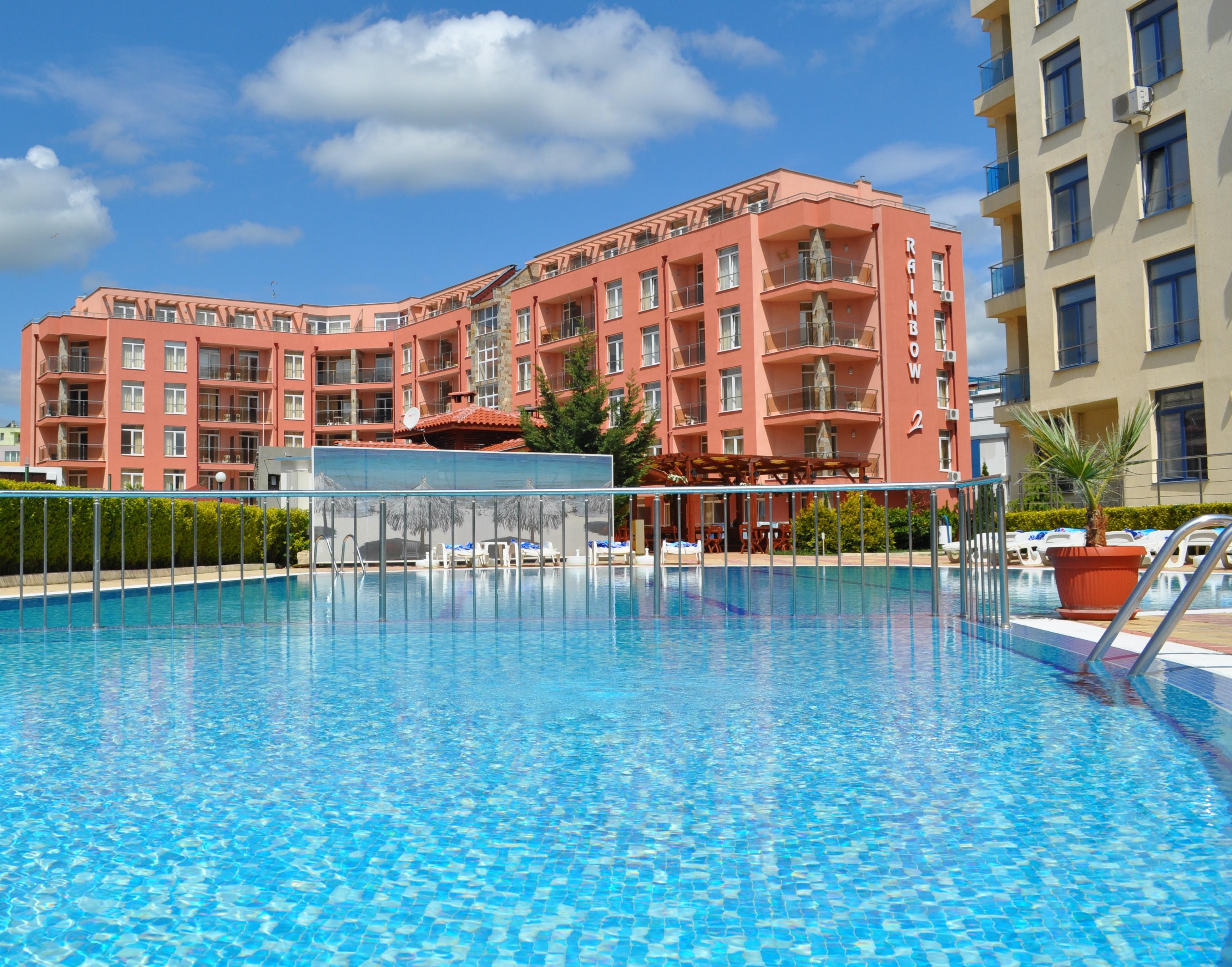 סאני ביץ' Rainbow 2 Holiday Complex מראה חיצוני תמונה
