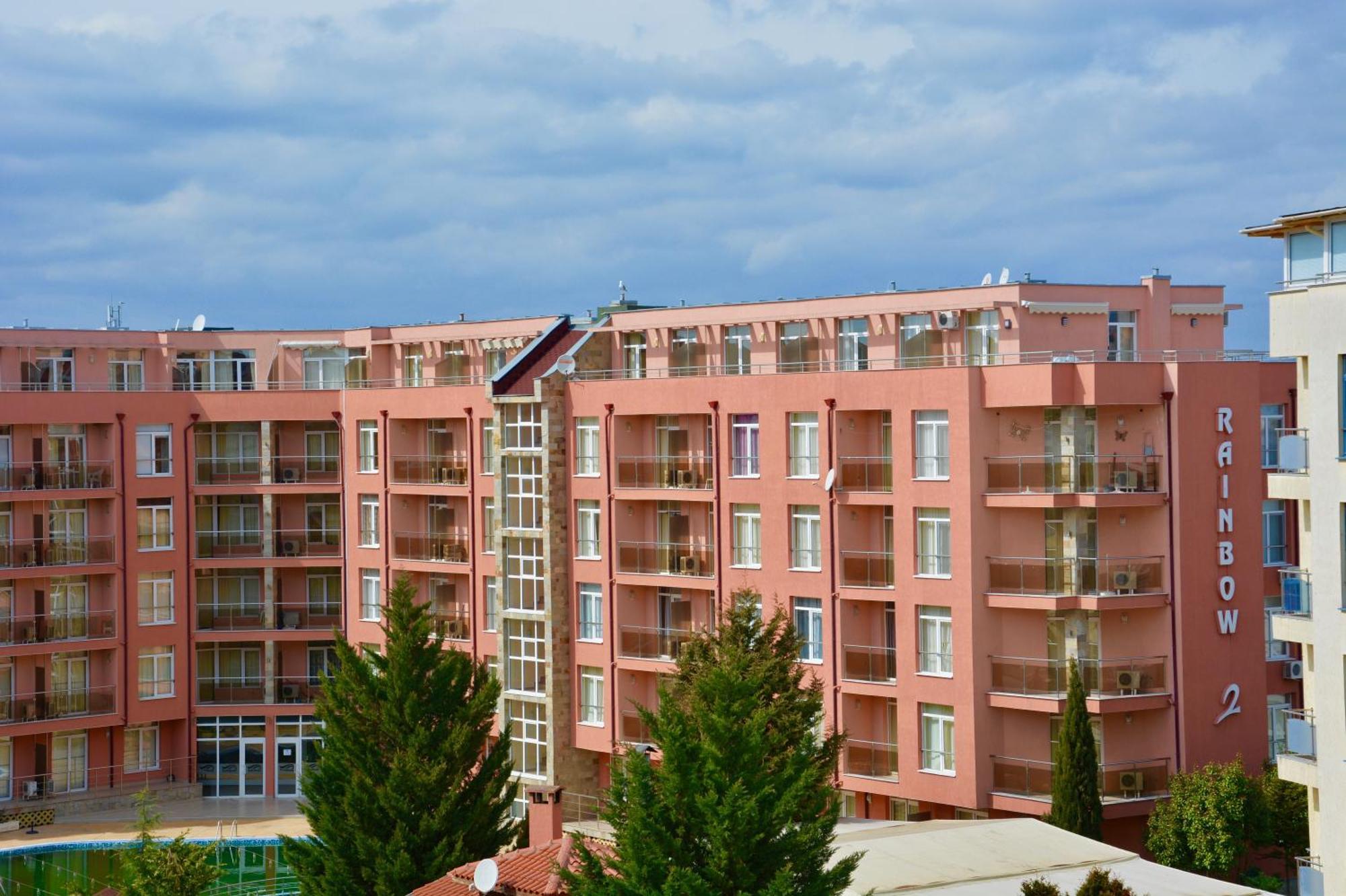 סאני ביץ' Rainbow 2 Holiday Complex מראה חיצוני תמונה